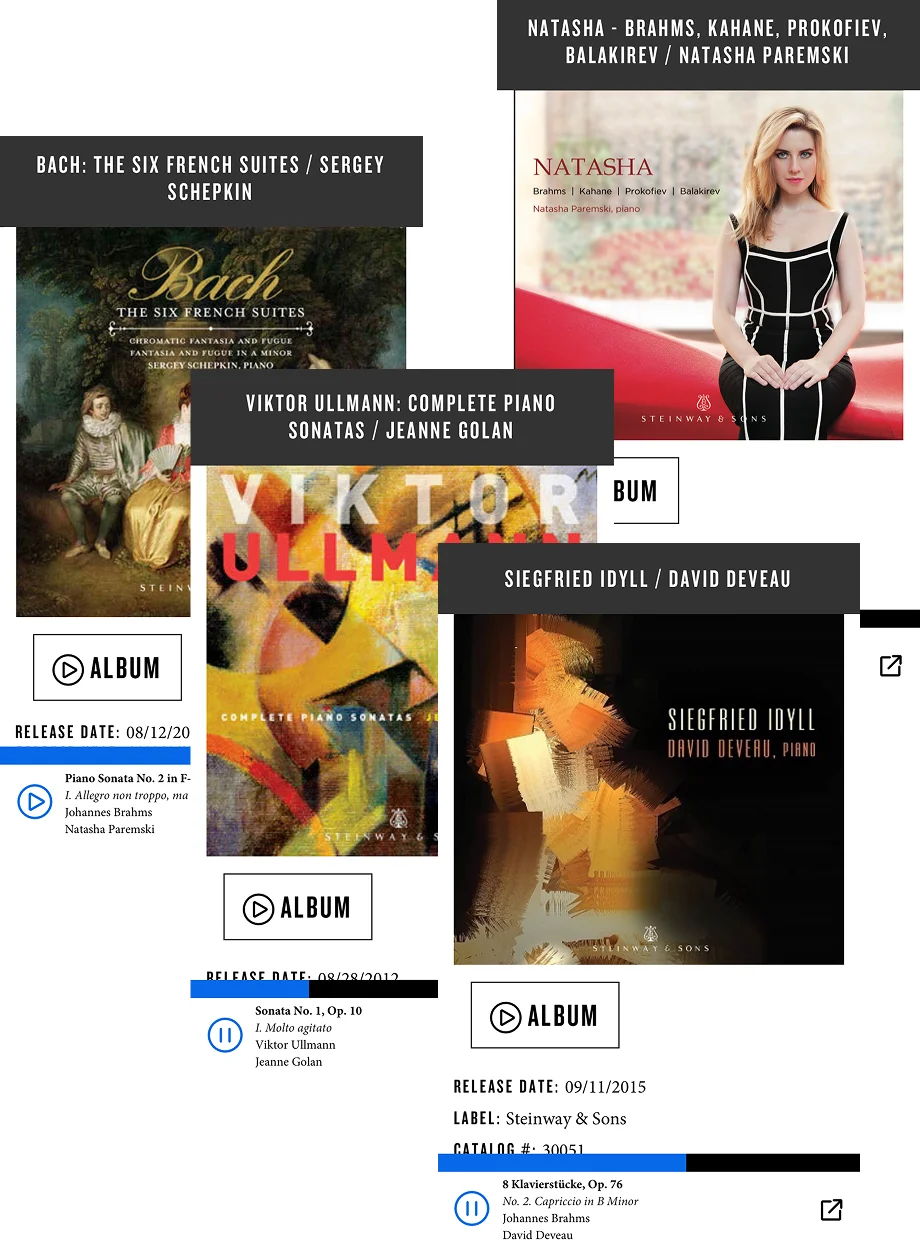 Spirio app music list